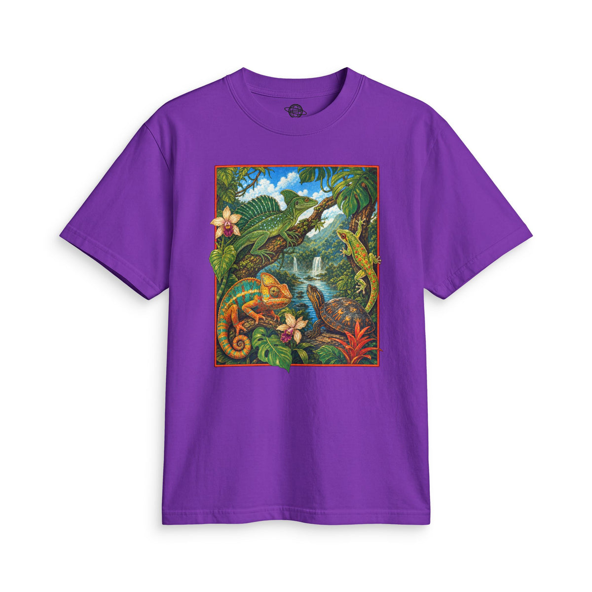 90s Rainforest Reptile Tee