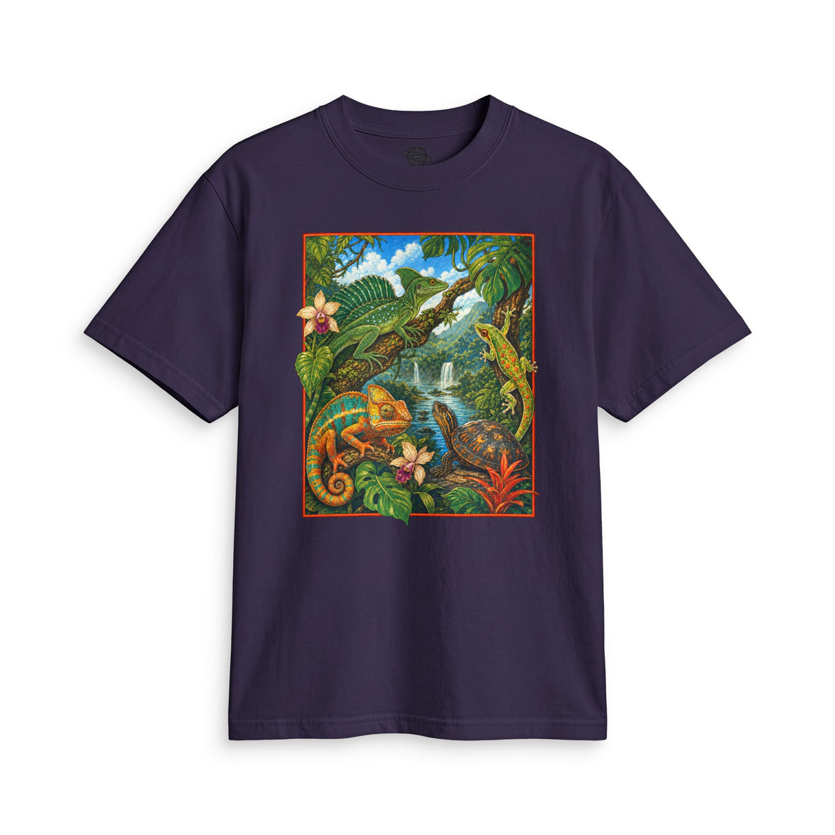 90s Rainforest Reptile Tee