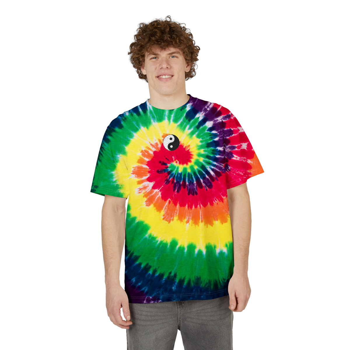 90s Yin-Yang Tie-Dye Tee