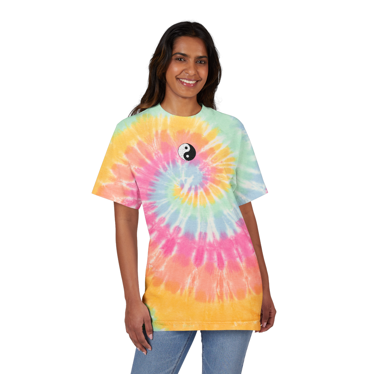 90s Yin-Yang Tie-Dye Tee